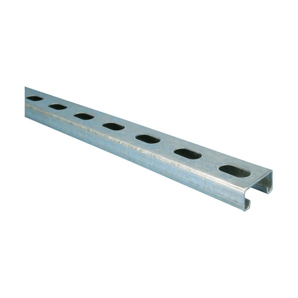 nVent CADDY 1-5/8 x 13/16 in. 12 Gauge Galvanized Half Slot Strut 