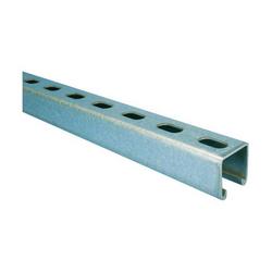 1-5/8 in. x 20 ft. 12 ga Pre-Galvanized Steel Half Slotted Strut