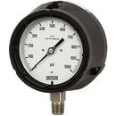 4-1/2 in. 15 psi 1/4 in. MNPT Stainless Steel and Thermoplastic Dry Pressure Gauge