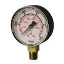 WIKA 4 x 1/4 in. Brass Lower Mount Pressure Gauge 