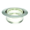 Brass Disposer Flange in Polished Nickel - Natural