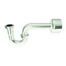 1-1/4 in. Brass P-Trap in Polished Nickel
