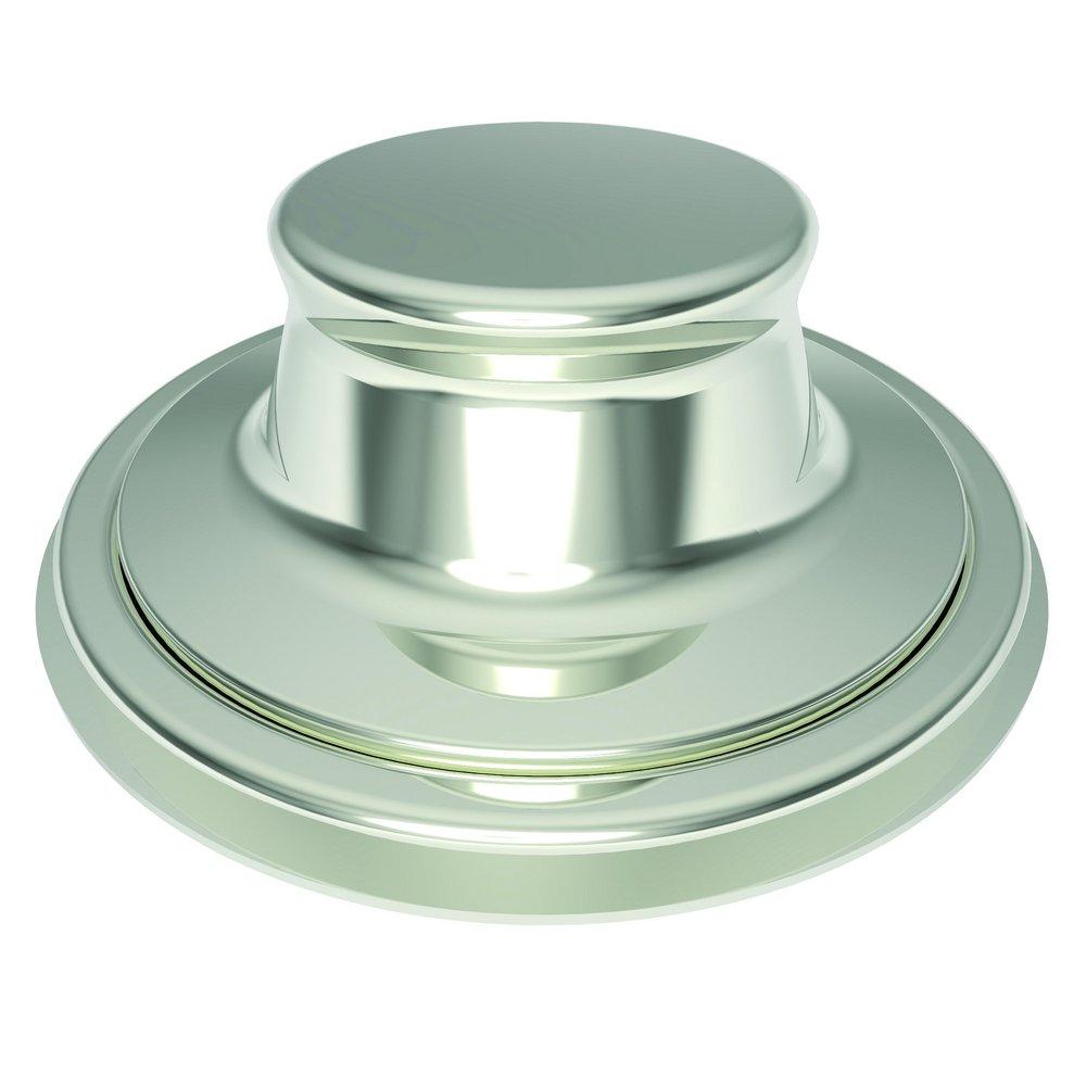 Brasstech Polished Nickel - Natural Brass Disposal Stopper 