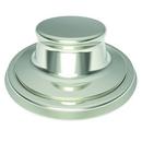 Brass Disposal Stopper in Polished Nickel - Natural