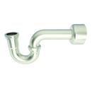 1-1/2 in. Brass P-Trap in Satin Nickel