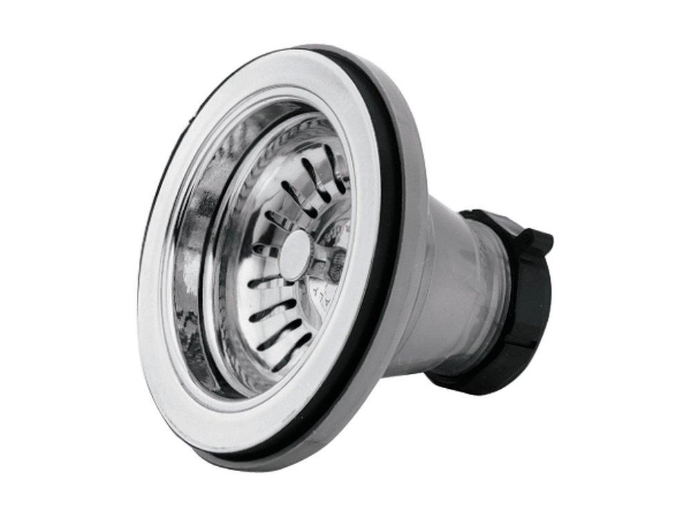 Brasstech Polished Nickel 3-1/2 in. Basket Strainer 