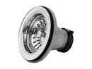 Brasstech Polished Nickel 3-1/2 in. Basket Strainer 