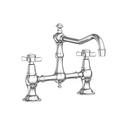 Newport Brass Polished Chrome Bridge Kitchen Faucet 