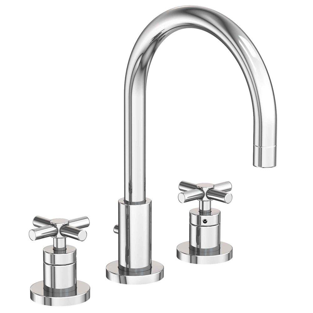 Newport Brass Polished Chrome Two Handle Bathroom Sink Faucet 