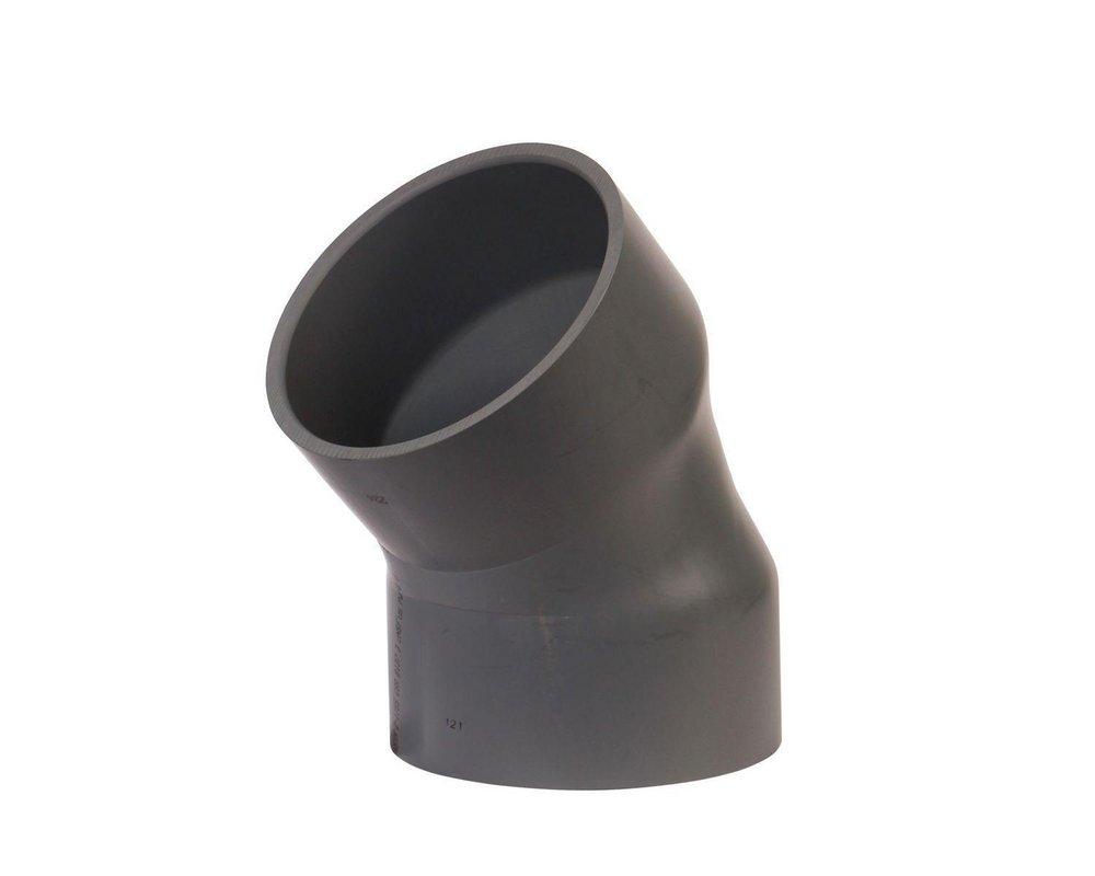 Grey PVC Schedule 80 45&deg; Elbow 