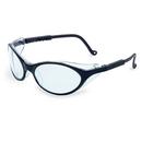 Uvex Black Frame Safety Glasses 