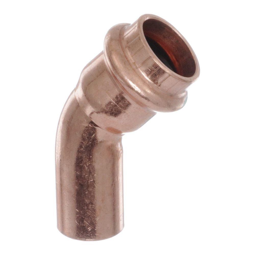 Viega FTG x Press Copper 45 Degree Elbow 