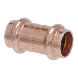 1/2 in. Copper Press Coupling with Stop