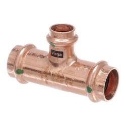 3/4 x 1/2 in. Copper Press Tee