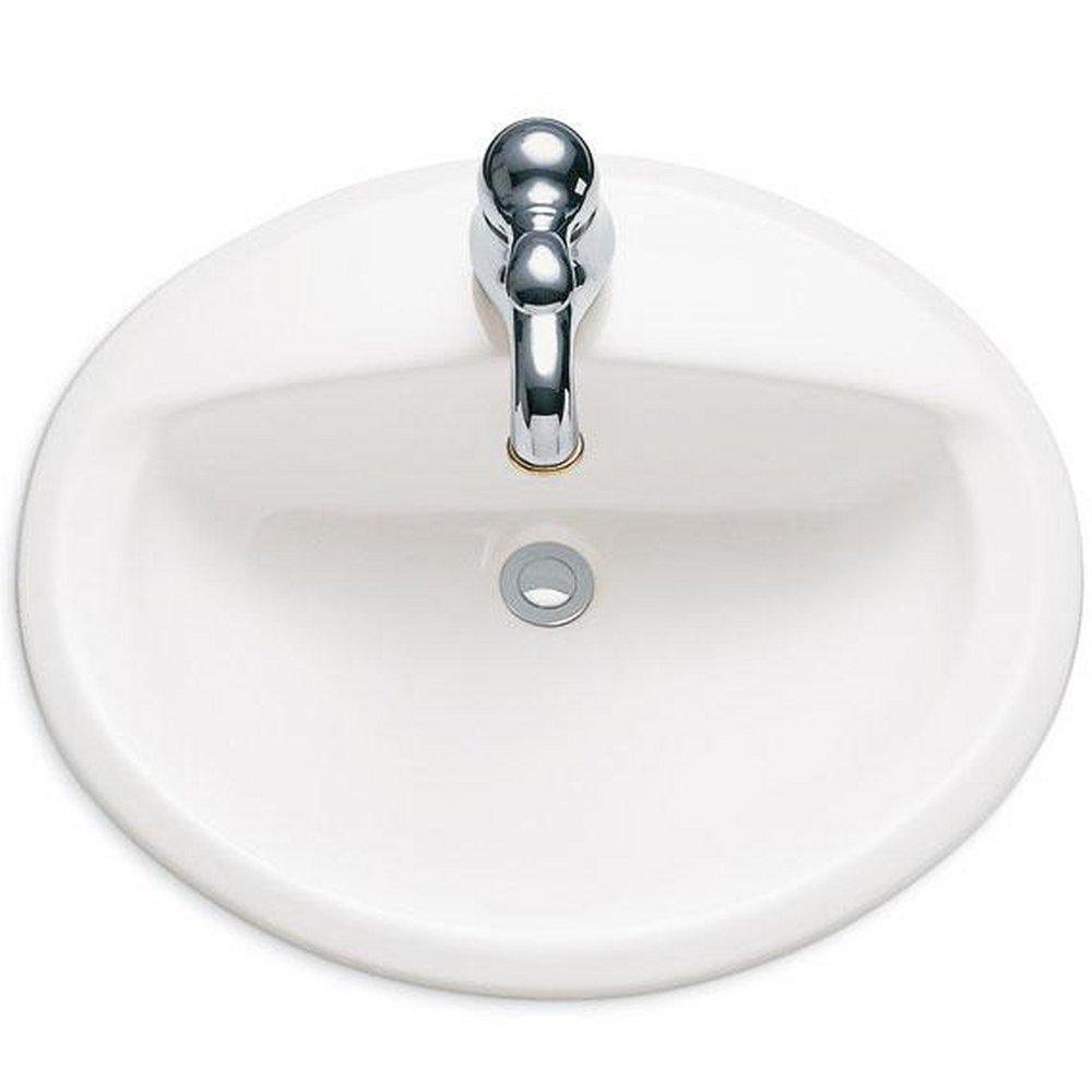 American Standard White Drop-in Bathroom Sink 