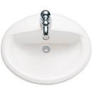American Standard Bone Drop-in Bathroom Sink 