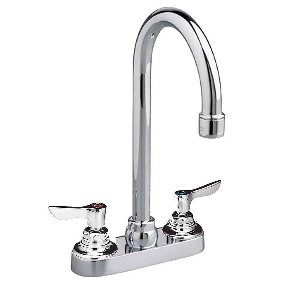 American Standard Polished Chrome Two Handle Centerset Bathroom Sink Faucet 