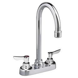 Two Handle Centerset Bathroom Sink Faucet in Polished Chrome