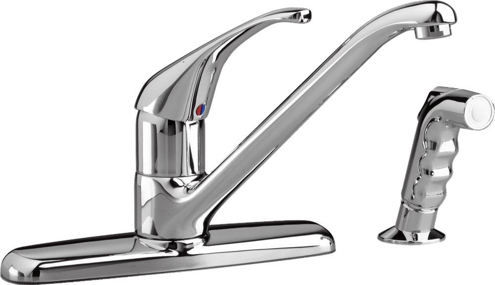 American Standard Polished Chrome Single Handle Kitchen Faucet 