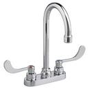 American Standard Polished Chrome Two Handle Centerset Bathroom Sink Faucet 