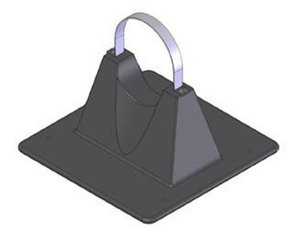 Miro Industries Black 6 in. Plastic Pipe Stand 