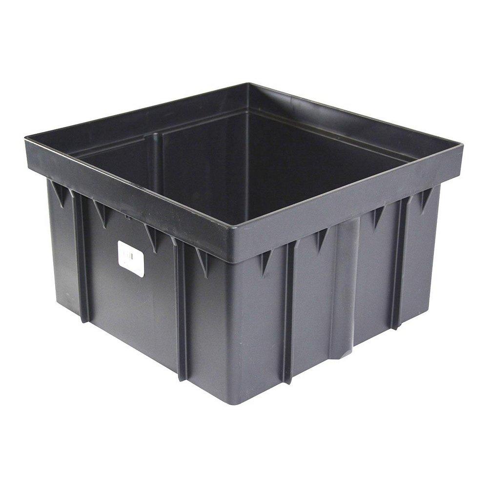 NDS Black 12 x 6 in. Riser in Black 