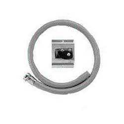 36 in. Hose Coupling & Stainless Steel Bracket