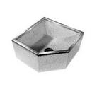 36 in x 36 in x 12 in Sink Basin with Continous Stainless Steel Cap