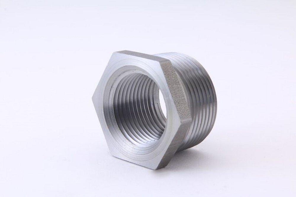 NPTF 150# Reducing Black Carbon Steel Hex Bushing 