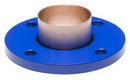 3 x 2-7/20 in. CTS x Sweat Global Copper and Plate Steel Flange Adapter
