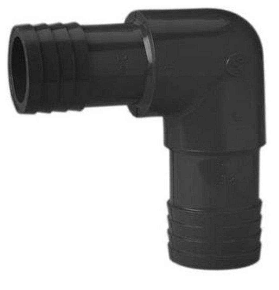 Harvard Grey Barbed PVC 90 Degree Reducing Elbow 