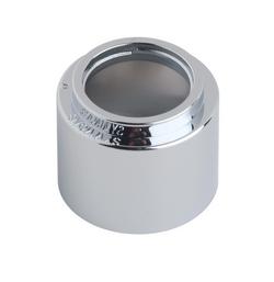 1-69/100 in. Plastic Dome Cover in Polished Chrome