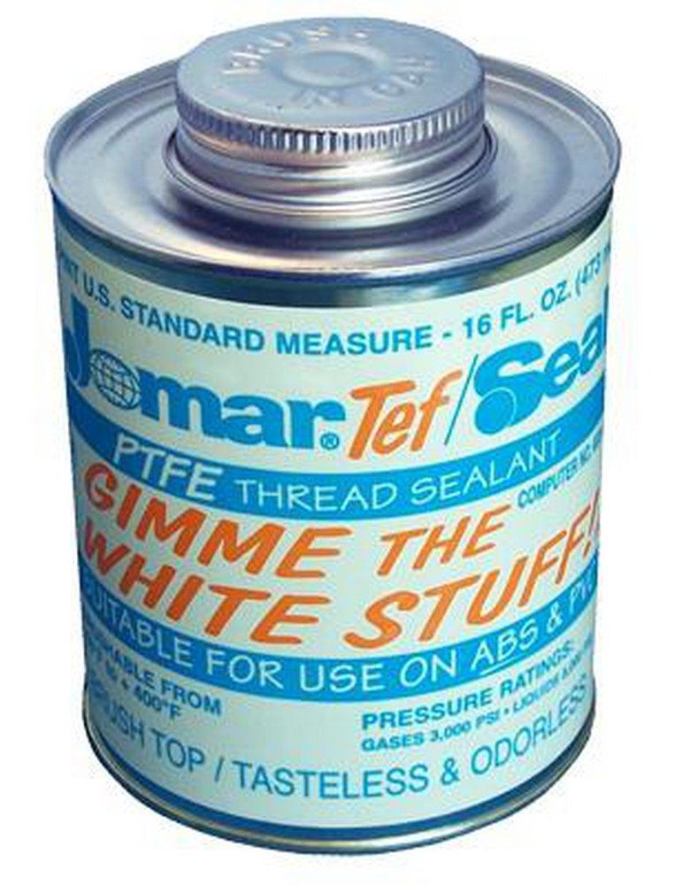 Jomar International White PTFE Thread Sealant in Black 