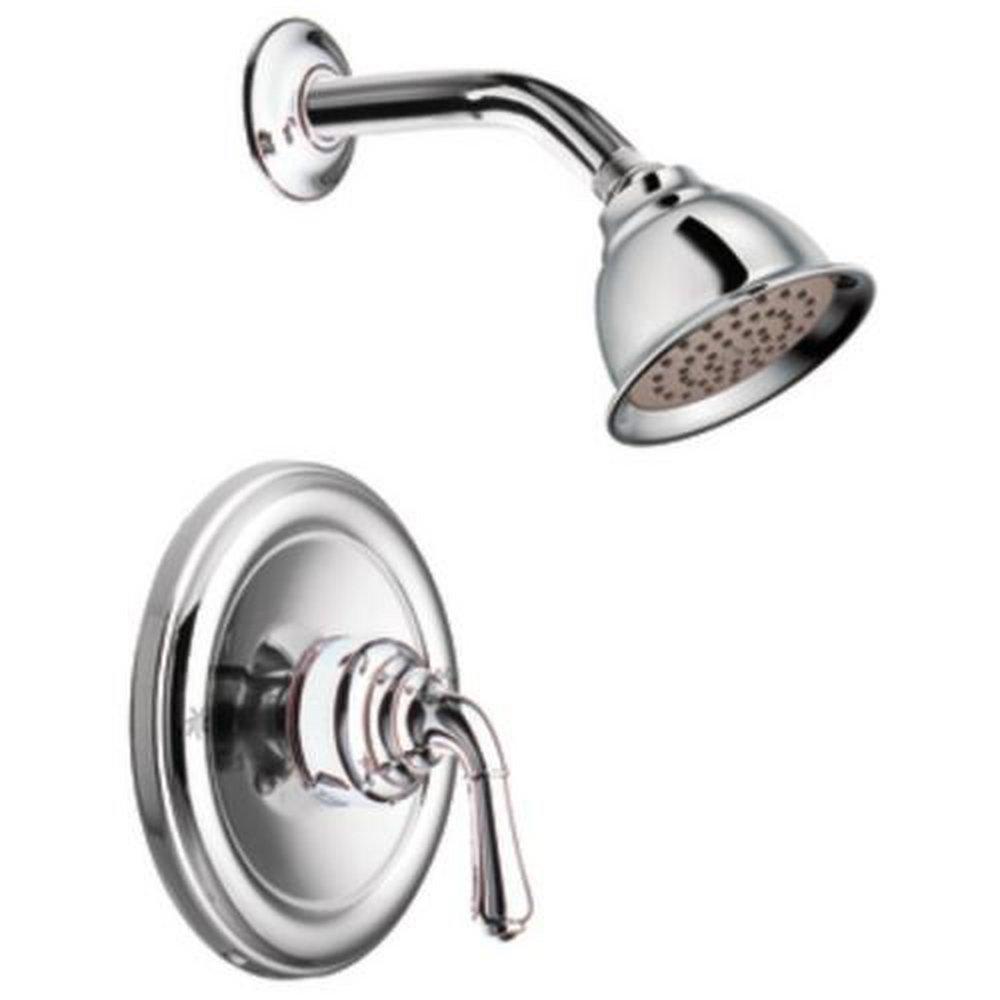 Moen Chrome 2.5 gpm Pressure Balancing Shower Trim with Single Lever Handle 