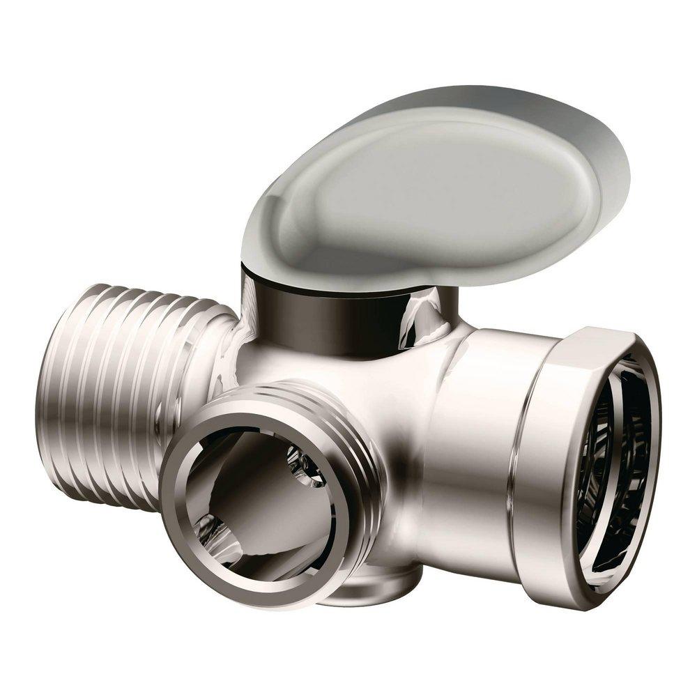 Moen Nickel Shower Arm Diverter 