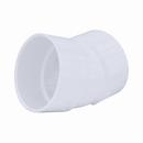 White PVC DWV 22-1/2&deg; Elbow 