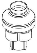 Moen Polished Chrome Escutcheon with Hose Guide 