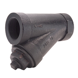 Wye 1/2 in. Cast Iron FNPT 20 Mesh Valve Strainer