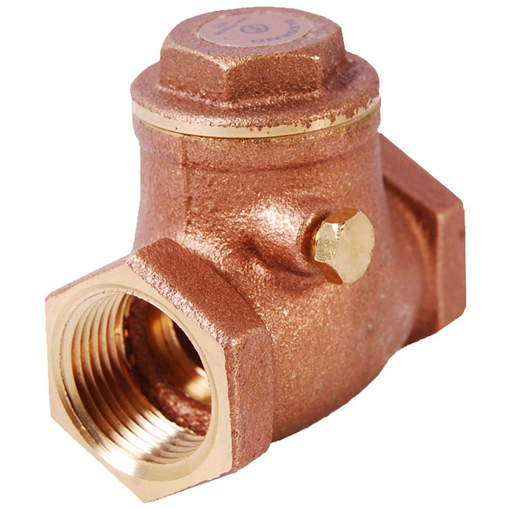 Legend Valve & Fitting Forged Brass NPT Swing Check Valve 