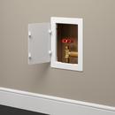 6 x 9 in. Snap-Ease White Plastic Access Panel 