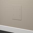 6 x 9 in. Snap-Ease White Plastic Access Panel 