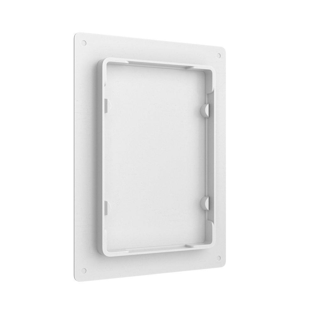 6 x 9 in. Snap-Ease White Plastic Access Panel 