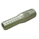 Jones Stephens Galvanized Insert x MIPT Galvanized Carbon Steel Adapter 