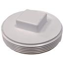 Jones Stephens White Threaded Plastic Cleanout 