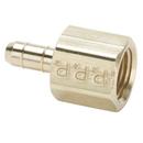 1/4 x 1/8 in. Barbed x FPT Reducing Brass Connector