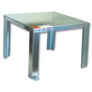 21 1/2 in. Galvanized Water Heater Support Stand
