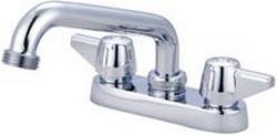 Two Knob Handle Laundry Faucet in Polished Chrome