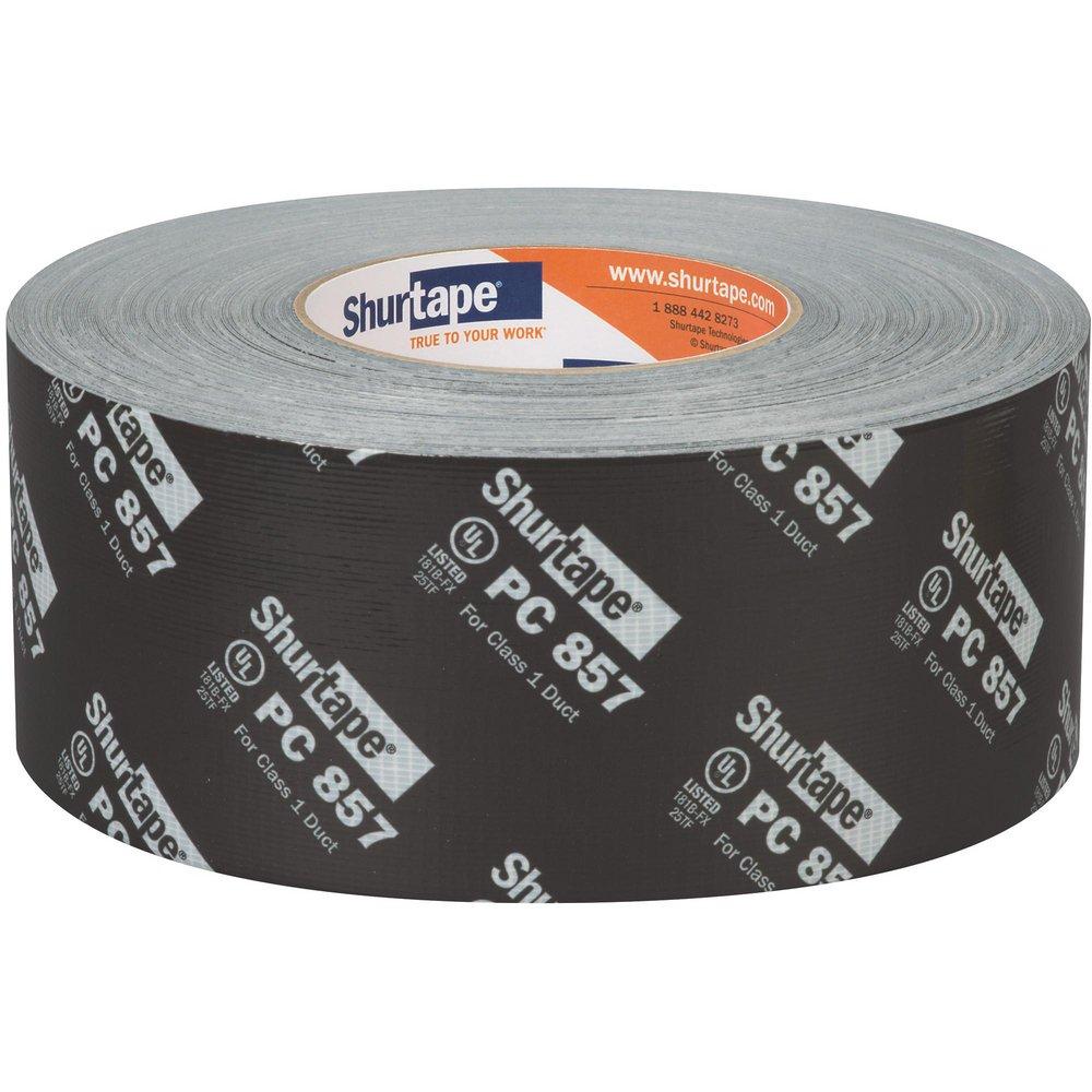 Shurtape Black 3 in. Black Waterproof Cloth Duct Tape 