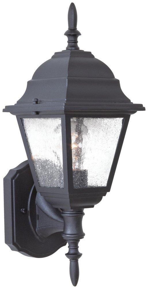 Minka Black 100W 1-Light Medium E-27 Incandescent Outdoor Wall Sconce 