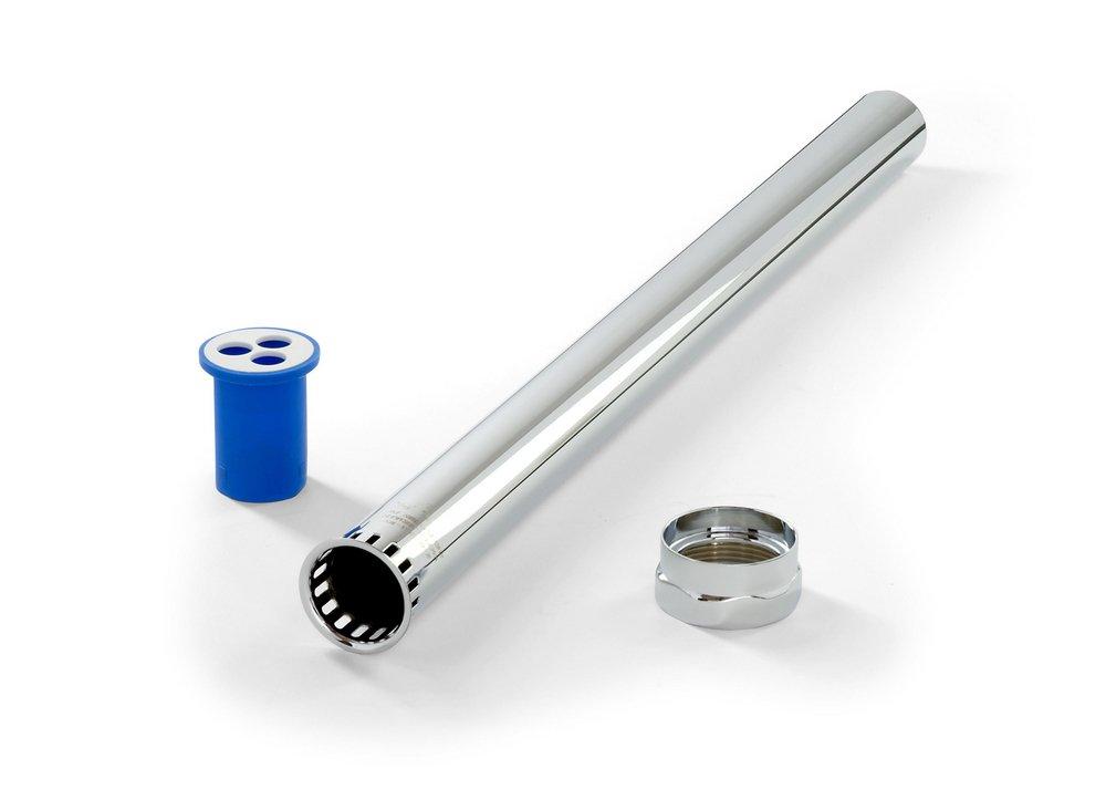 Zurn Chrome Flush Tube Vacuum Breaker with Nut 